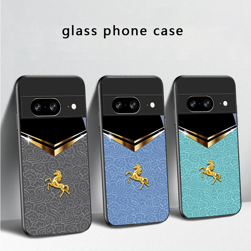 غطاء هاتف زجاجي أسود بتصميم حص - مراجعة Google Pixel 8A وسعره