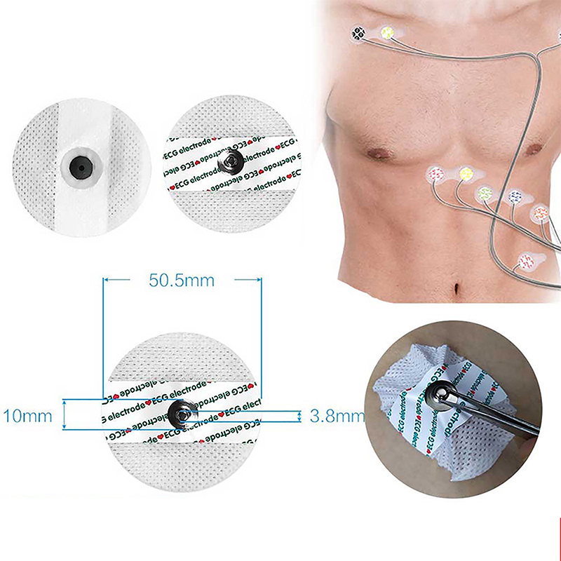 50 قطعة/كيس من لاصقات الإلكترو - مراجعة Ecg Patch Monitor وسعره