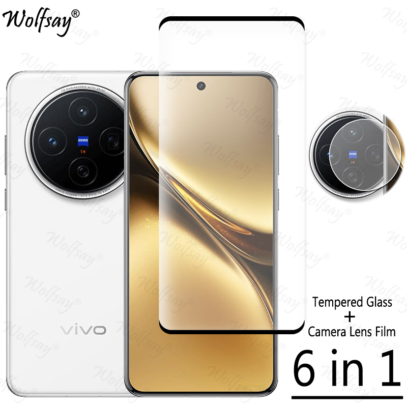 غطاء كامل من الزجاج المقسى لها - مراجعة Vivo X200 وسعره