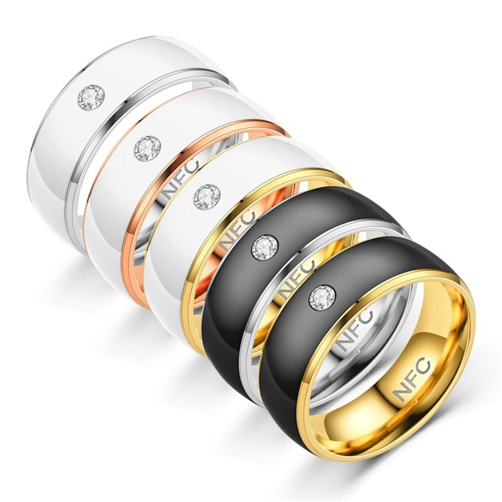 NFC الذكية البنصر الأزياء حجر  - مراجعة Smart Ring Nfc Pay وسعره