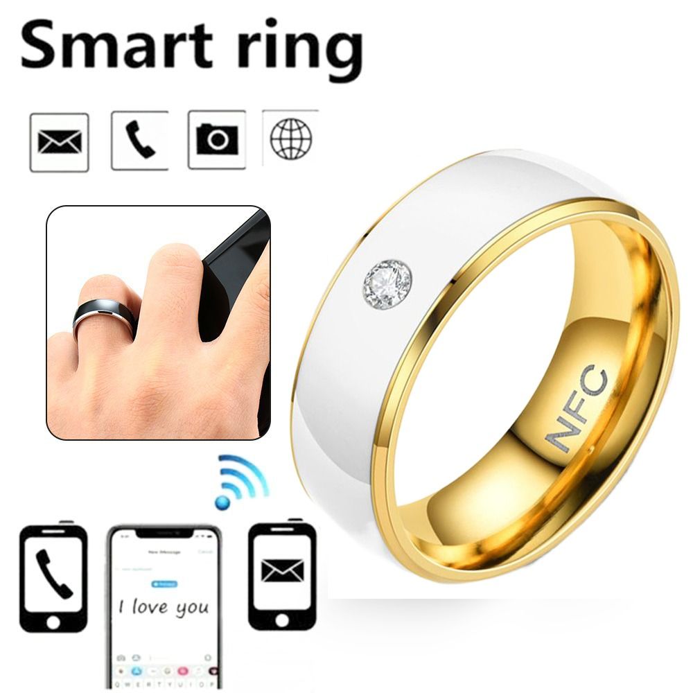 NFC حلقة ذكية من الفولاذ المقا - مراجعة Smart Ring Nfc Pay وسعره