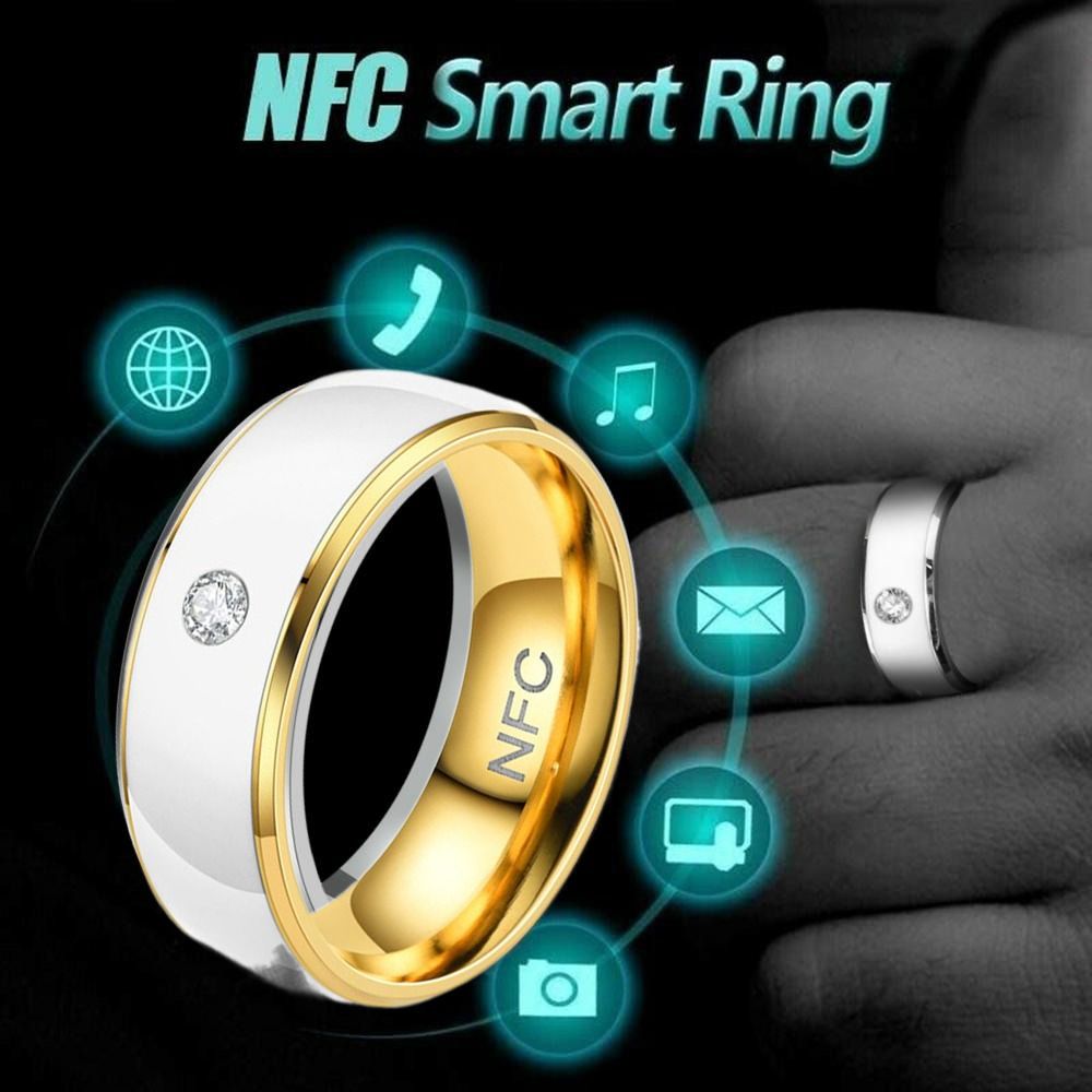 NFC حلقة ذكية من الفولاذ المقا - مراجعة Smart Ring Nfc Pay وسعره