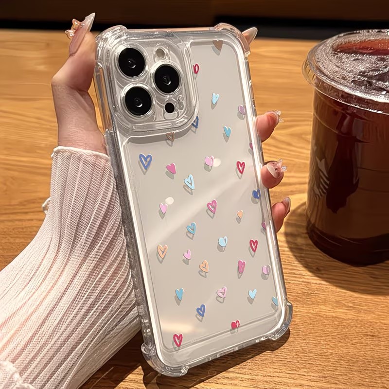 غطاء هاتف شفاف بزوايا ملونة عل - مراجعة Apple Iphone 15 وسعره